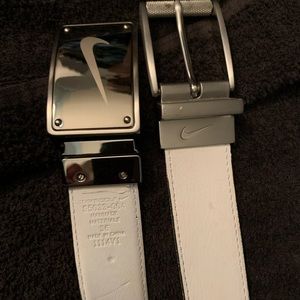 2 Nike golf belts
